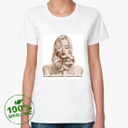 Женская футболка органик