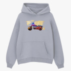 Толстовка худи оверсайз