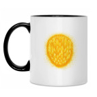 Кружка двухцветная