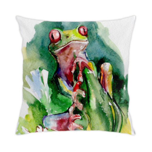 Подушка Лягушка