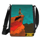 Сумка на плечо (планшет) Контрастная Африка