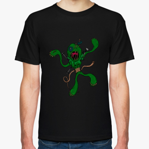 Футболка с принтом Voodoo doll