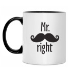 Кружка двухцветная