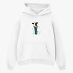 Толстовка худи оверсайз