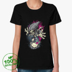 Женская футболка органик