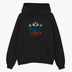 Толстовка худи оверсайз