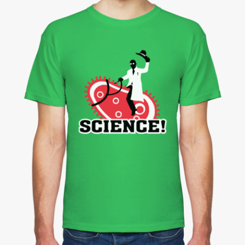 Футболка с принтом microBoy Science!
