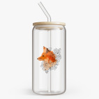 Банка с бамбуковой крышкой