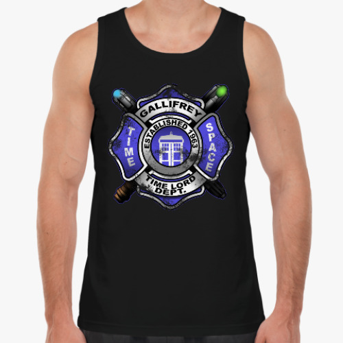 Майка с принтом Галлифрей