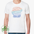 Мужская футболка органик