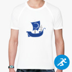 Мужская спортивная футболка