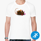 Мужская спортивная футболка