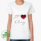 Женская футболка органик