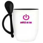 Кружка с ложкой