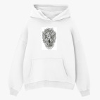 Толстовка худи оверсайз