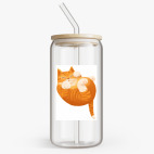 Банка с бамбуковой крышкой