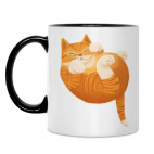 Кружка двухцветная