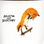 Лиса на Скейте