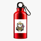 Металлическая бутылка 400 мл UV-DTF