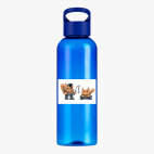 Прозрачная спортивная бутылка