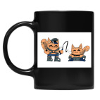 Кружка цветная UV-DTF