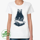 Женская футболка органик