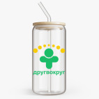 Банка с бамбуковой крышкой