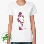 Женская футболка органик