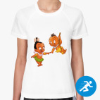 Женская спортивная футболка