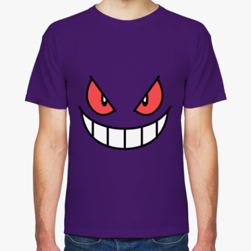 Футболка с принтом Gengar Face