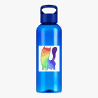 Прозрачная спортивная бутылка