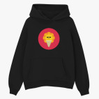 Толстовка худи оверсайз