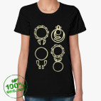 Женская футболка органик