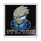 Магнит 6.5 x 6.5 см Mass Effect