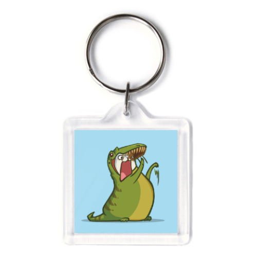 Брелок с принтом Пятничный Котик №7