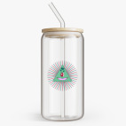 Банка с бамбуковой крышкой