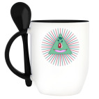 Кружка с ложкой