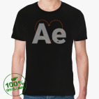 Мужская футболка органик