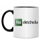 Кружка двухцветная