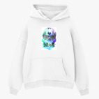 Толстовка худи оверсайз