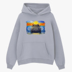 Толстовка худи оверсайз