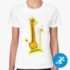 Женская спортивная футболка