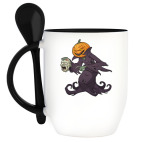 Кружка с ложкой