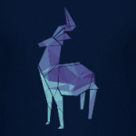 Геометрический олень
