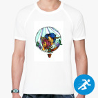 Мужская спортивная футболка