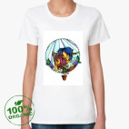 Женская футболка органик