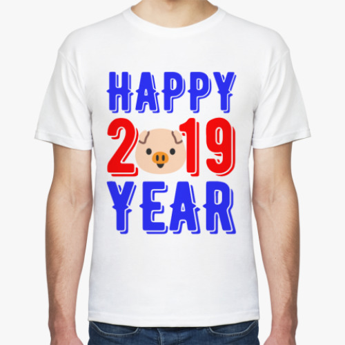 Футболка HAPPY YEAR 2019