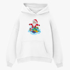 Толстовка худи оверсайз