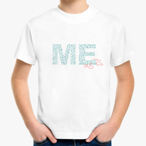 Детская футболка  Me as is