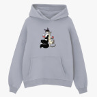 Толстовка худи оверсайз